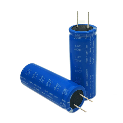 3.6V 2000F แบตเตอรี่ Graphene Supercapacitor, Super Capacitor Power Bank แบบชาร์จไฟได้