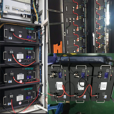 แบตเตอรี่ลิเธียมฟอสเฟต LiFePO4 ชาร์จใหม่ได้พร้อมไฟ LED