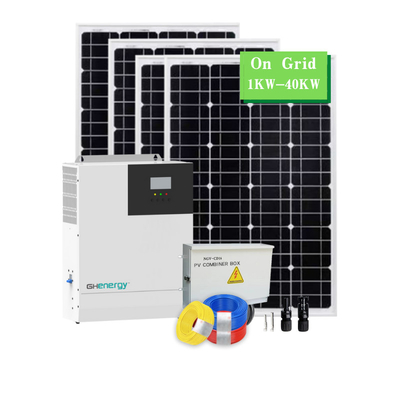 Multiscene Hybrid Solar System Ultraportable 5KW 10KW 20KW สำหรับ Home