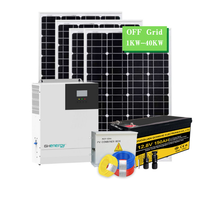 Multiscene Hybrid Solar System Ultraportable 5KW 10KW 20KW สำหรับ Home