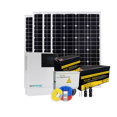 ระบบพลังงานแสงอาทิตย์ภายในบ้าน Gonghe PID, ระบบพลังงานแสงอาทิตย์ที่อยู่อาศัย 120V