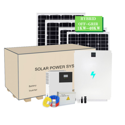 ระบบพลังงานแสงอาทิตย์ภายในบ้าน Gonghe PID, ระบบพลังงานแสงอาทิตย์ที่อยู่อาศัย 120V