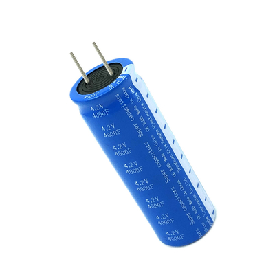 ผลิตในประเทศจีน 4.2v 4000f Super Capacitor Battery สำหรับรถยนต์สตาร์ทรถยนต์ไฟฟ้า
