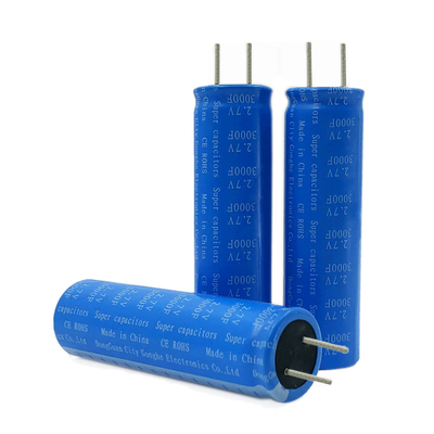 GH UPS 2.7V 3000F เซลล์ซุปเปอร์คาปาซิเตอร์สำหรับการจัดเก็บพลังงานแสงอาทิตย์