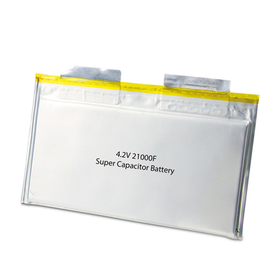 ISO9000 Supercapacitor Cell 4.2 Volt 21000 Farad ใช้งานได้จริง 350g