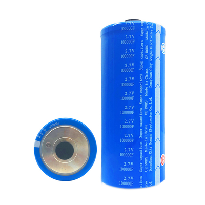 ความหนาแน่นสูง 100000 Farad ของเล่นอิเล็กทรอนิกส์ Ultra Capacitor Battery 2.7v 100000f