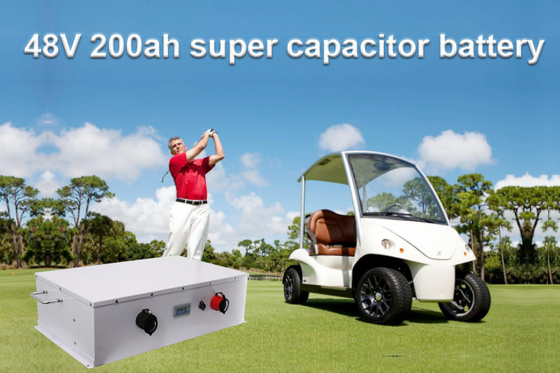 ธนาคารโมดูล Super Capacitor ขนาด 200AH 48V สำหรับระบบจัดเก็บพลังงานแสงอาทิตย์