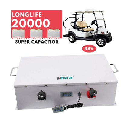 Graphene Super Capacitor Battery 48v 3900wh สำหรับรถกอล์ฟและรถกอล์ฟไฟฟ้า