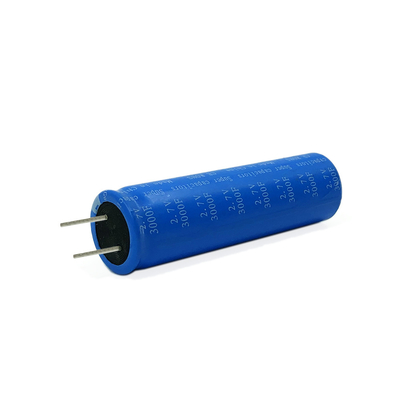 บ้าน พลังงานแสงอาทิตย์ Super Capacitor แบตเตอรี่ 2.7V 3000F แบบพกพา Radial Type