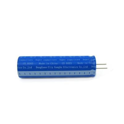 บ้าน พลังงานแสงอาทิตย์ Super Capacitor แบตเตอรี่ 2.7V 3000F แบบพกพา Radial Type