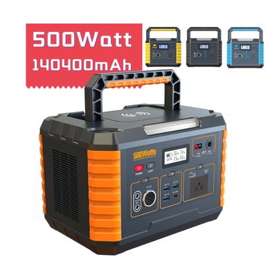 110V 1000W AC สถานีพลังงานแสงอาทิตย์แบบพกพาพร้อมตัวควบคุม MPPT