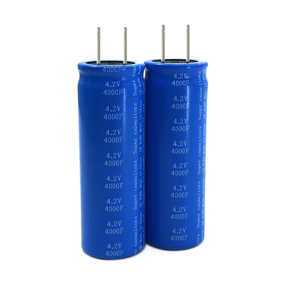IEC ไฟฟ้า Supercapacitor Cell 4.2V 4000F สำหรับระบบพลังงานแสงอาทิตย์