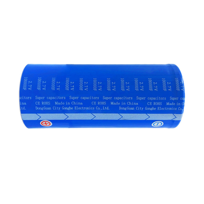 2.7 โวลต์ 100000 Farad Supercapacitor เซลล์พาวเวอร์ซัพพลายสกรูเทอร์มินัล