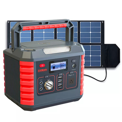 LiFePO4 MPPT สถานีพลังงานแสงอาทิตย์แบบพกพา 300w 78000mAh อเนกประสงค์