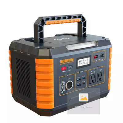 MPPT LiFePO4 Mobile Power Station, 3.7V แหล่งจ่ายไฟแบตเตอรี่สำหรับ Camping