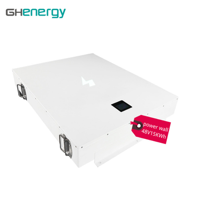 กำแพงแบตเตอรี่พลังงานแสงอาทิตย์ BMS ที่ทนทาน, Powerwall ในครัวเรือน Off Grid