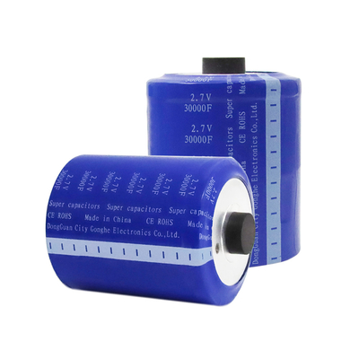 ISO9000 ตัวเก็บประจุแบบสกรู Graphene, แบตเตอรี่ Solar Ultra Capacitor