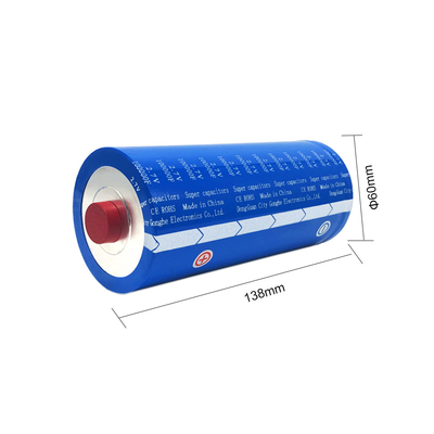 2.7 โวลต์ 100000 Farad Supercapacitor เซลล์พาวเวอร์ซัพพลายสกรูเทอร์มินัล