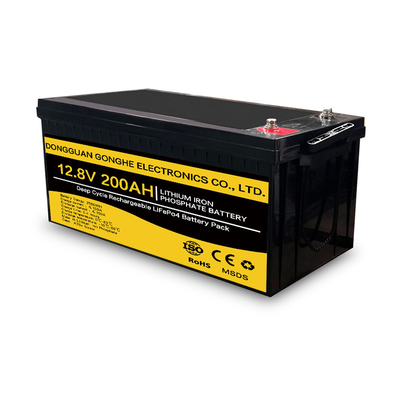 ชุดแบตเตอรี่ลิเธียม LiFePO4 แบบพกพา 12V อเนกประสงค์ 6000 รอบ