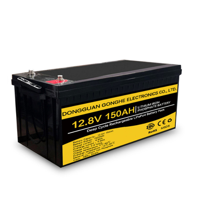 IP65 กันน้ำ LiFePO4 แบตเตอรี่ลิเธียมที่อยู่อาศัย ABS สำหรับรถกอล์ฟ RV