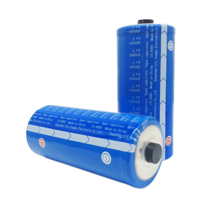แบตเตอรี่รถยนต์ Super Capacitor แบบพกพาสีเงิน 18650 ประเภท 16V 2000F
