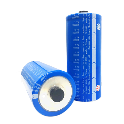 2.7V 100000 Graphene Supercapacitors แบตเตอรี่แบตเตอรี่เก็บพลังงานสำหรับการรวบรวมพลังงานแสงอาทิตย์