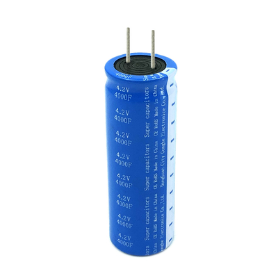 4.2V 4000F Radial Super Capacitor Battery Double Electric Layer สำหรับระบบพลังงานภายในบ้าน