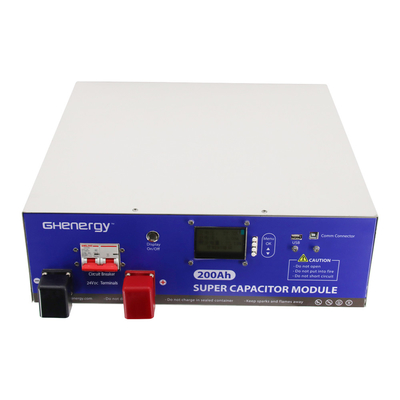 โมดูลตัวเก็บประจุซุปเปอร์ประสิทธิภาพสูงการแปลง 48V 7KWh สำหรับการจัดเก็บพลังงาน