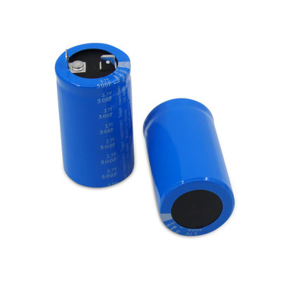 Super Capacitors Lug 2.7 Volt 500 Farad เปลี่ยนแบตเตอรี่ผ่านรู