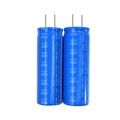 เครื่องใช้ในบ้าน Super Capacitor แบตเตอรี่ 4.2V 4000f 2.7v 3000f