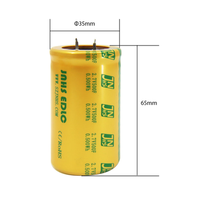 Snap In Supercapacitor Cell 2.7 Volt 500 Farad เปลี่ยนแบตเตอรี่