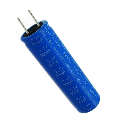 เครื่องใช้ในบ้านแบตเตอรี่เก็บพลังงานซุปเปอร์คาปาซิเตอร์ 4.2V 4000F พร้อมประเภทเรเดียล
