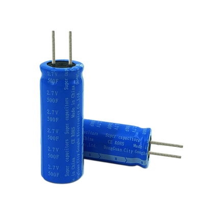 ตัวเก็บประจุน้ำหนักเบา 2.7 โวลต์ 500F Multiscene C27500R สำหรับรถยนต์