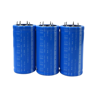 แบตเตอรี่แบบชาร์จไฟได้ไม่มีไฟ Super Capacitor แบตเตอรี่พลังงานแสงอาทิตย์ Supercapacitor ที่ใช้งานได้จริง