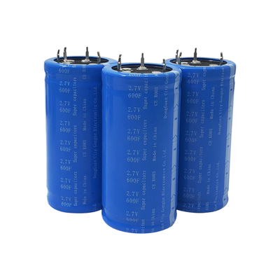แบตเตอรี่แบบชาร์จไฟได้ไม่มีไฟ Super Capacitor แบตเตอรี่พลังงานแสงอาทิตย์ Supercapacitor ที่ใช้งานได้จริง