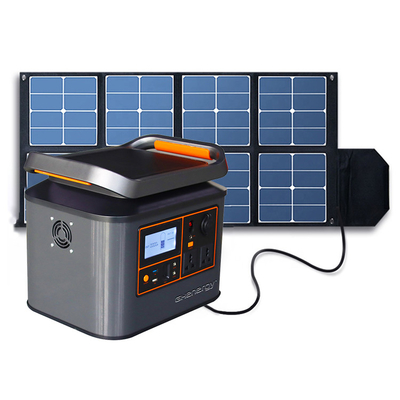 500W 1000W สถานีพลังงานแสงอาทิตย์แบบพกพาที่ใช้งานได้จริงสำหรับการตั้งแคมป์