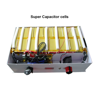 ระบบพลังงานแสงอาทิตย์ DC Capacitor Power Bank 48V 2100WH สีเงินทนทาน